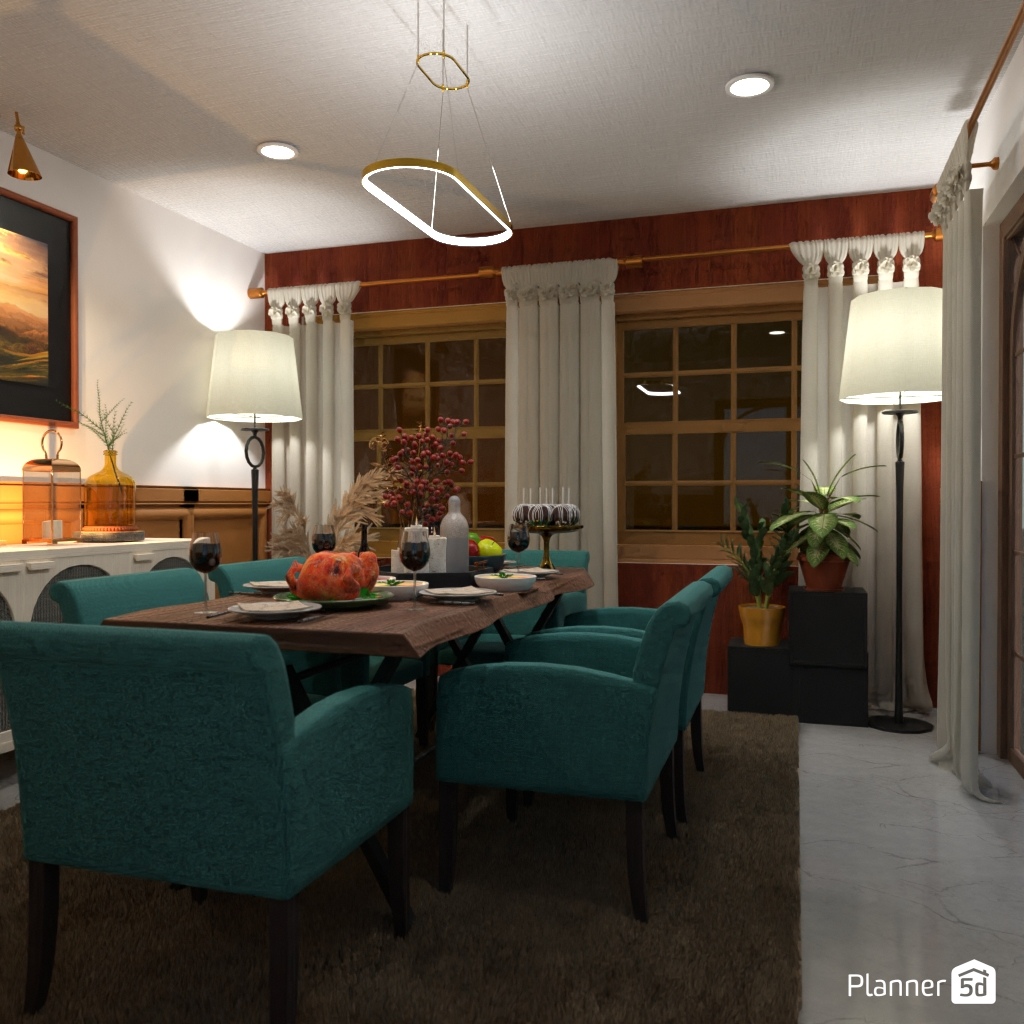 DB: Thanksgiving Day - room shell copy #23402179 by Editors Choice