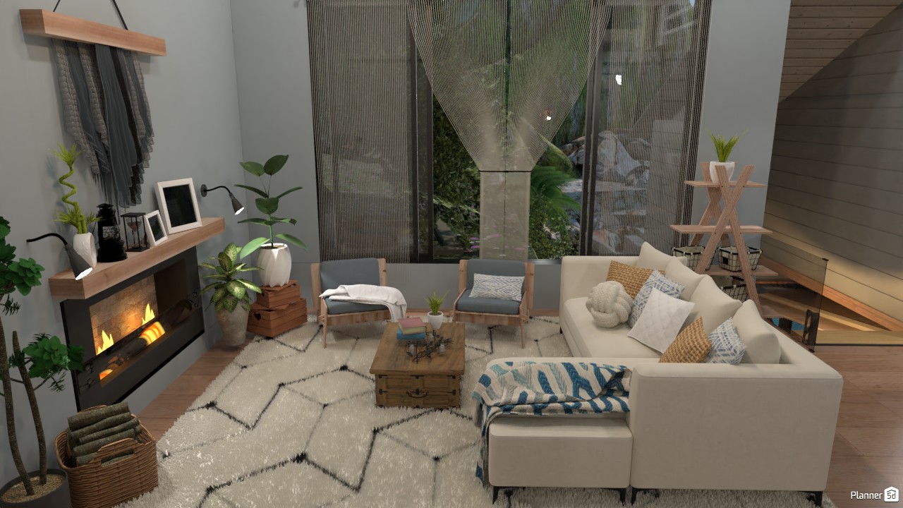 Sala de estar. #5153642 by Luana