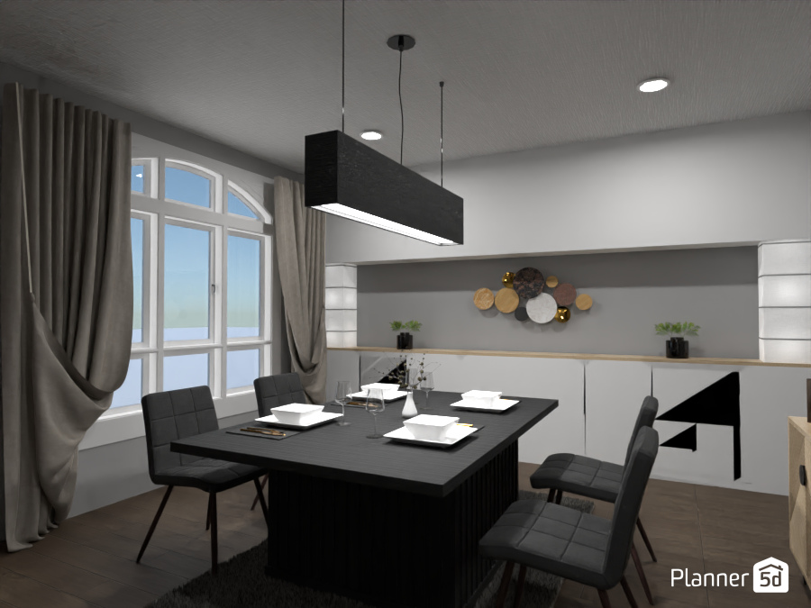 Black table : Design battle contest #12075536 by Gabes