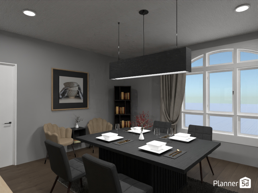 Black table : Design battle contest #12075544 by Gabes