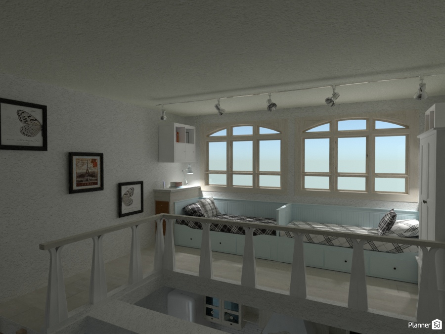 Casa Rustica: Soppalco Notte VDx #2494416 by Micaela Maccaferri