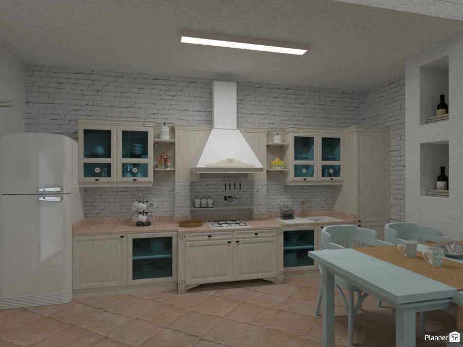 Casa Rustica: Cucina #2499494 by Micaela Maccaferri