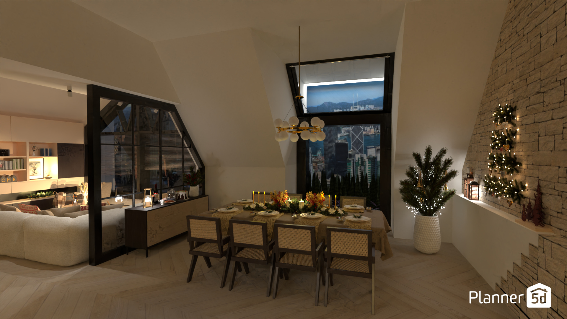 Christmas Dining #16303523 by Micaela Maccaferri