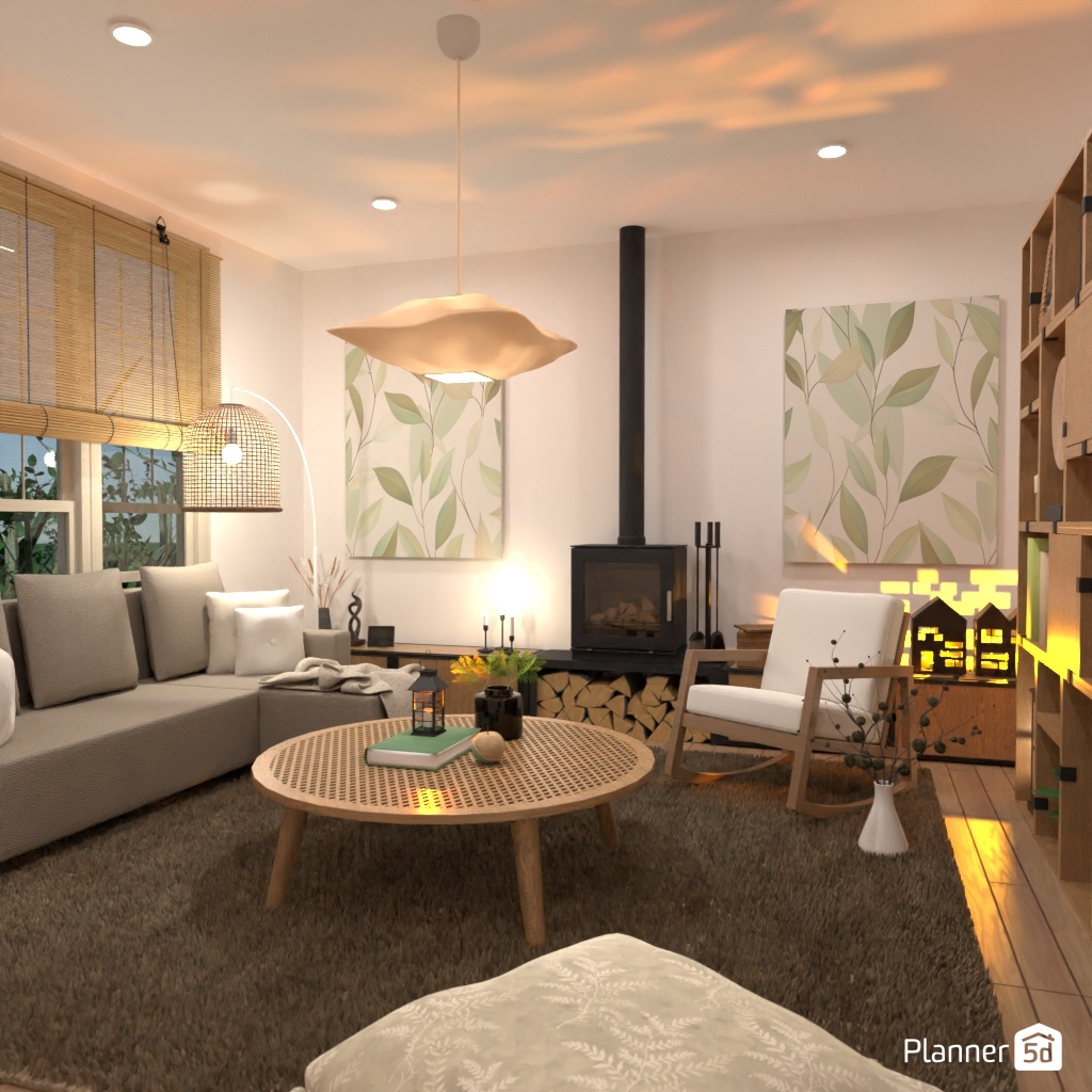 Cozy Scandinavian room #22978042 by Editors Choice