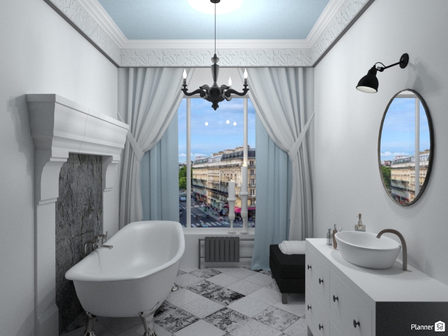 Ванная комната, Проект V 1715819 by Елена image
