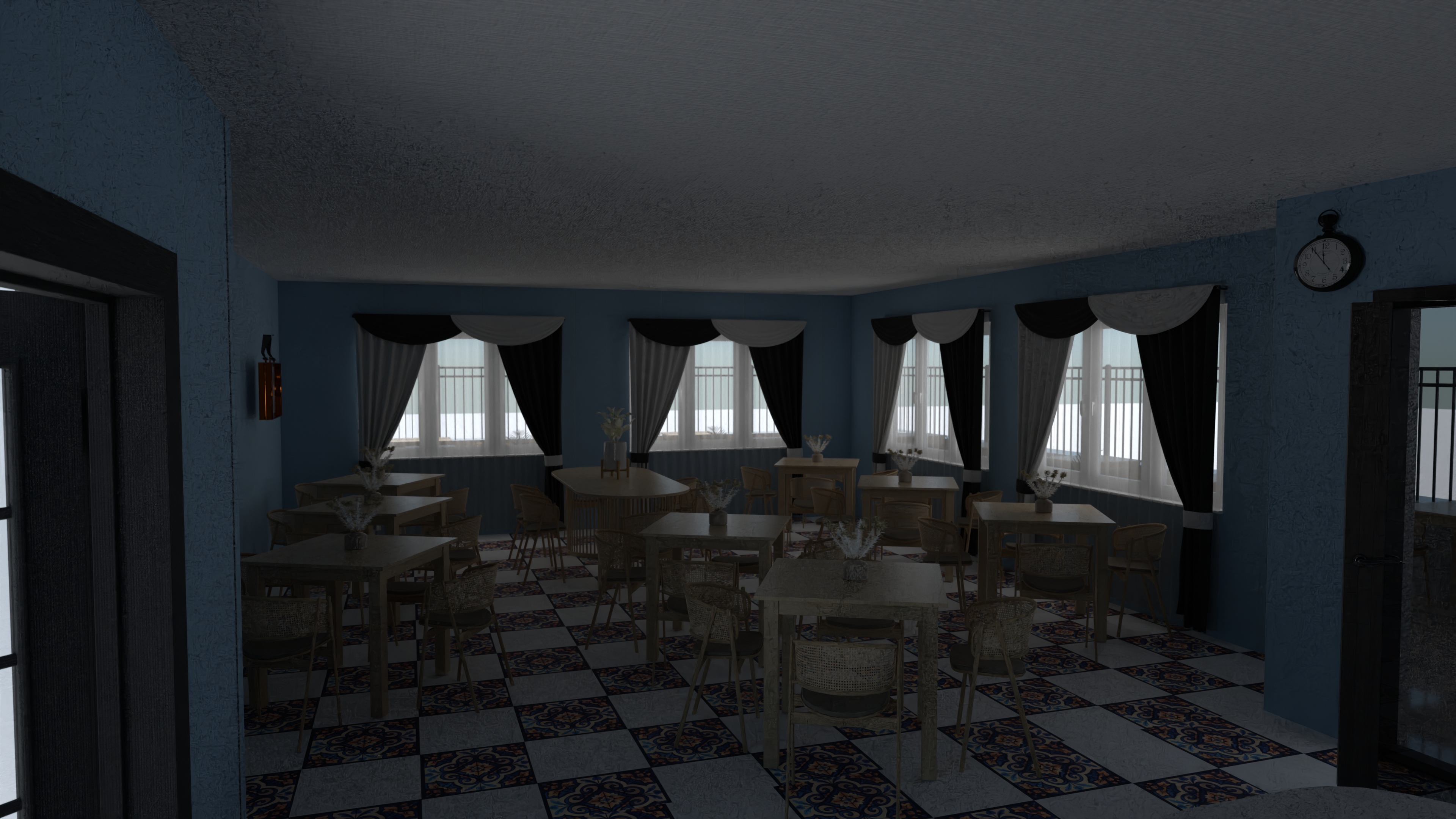 Copy of Copy of Restaurant Spatial Layout - Free Online Design | 3D ...