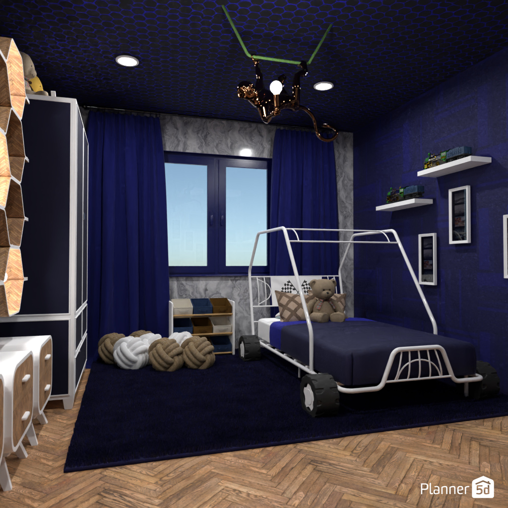 Blue kids room #19531496 by Editors Choice