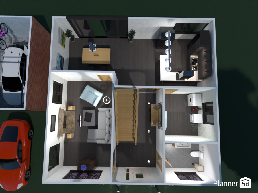 modern house plan #9146604 by Leila Ashtiani