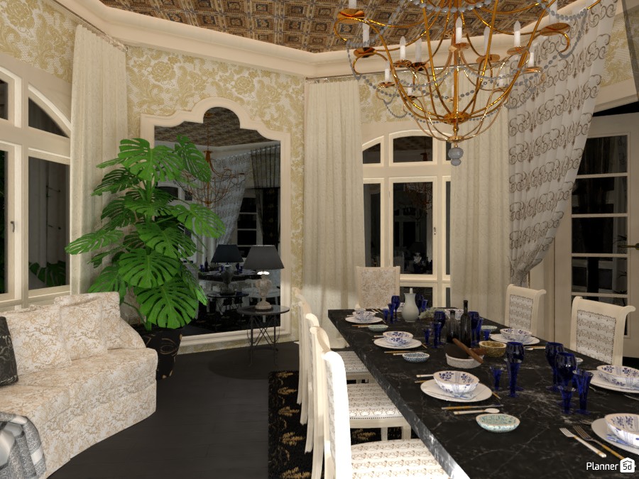 Dining Room 3849662 by Huzaifah Al-Quraishi image