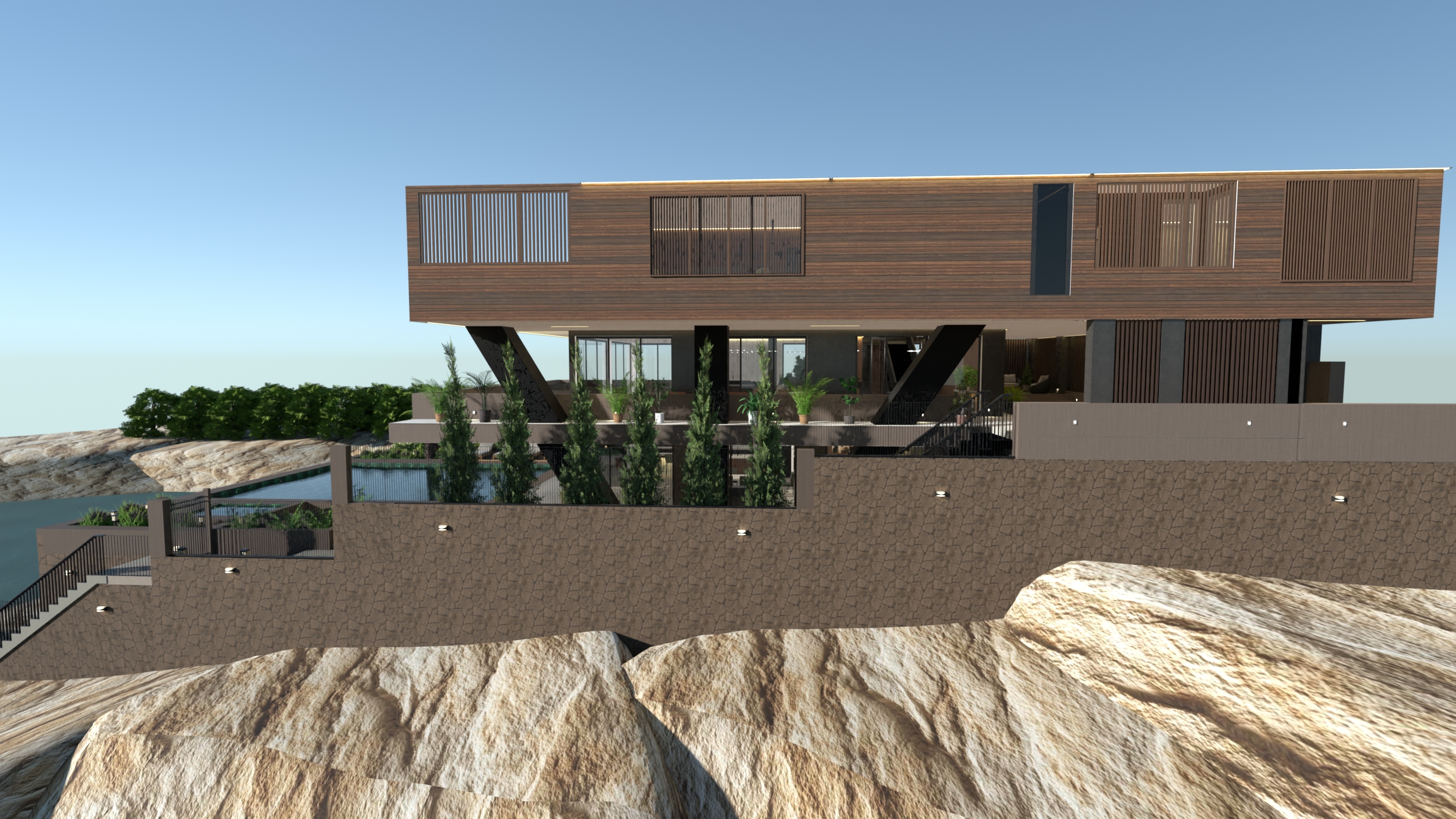 ocean cliff #28959400 by Michel