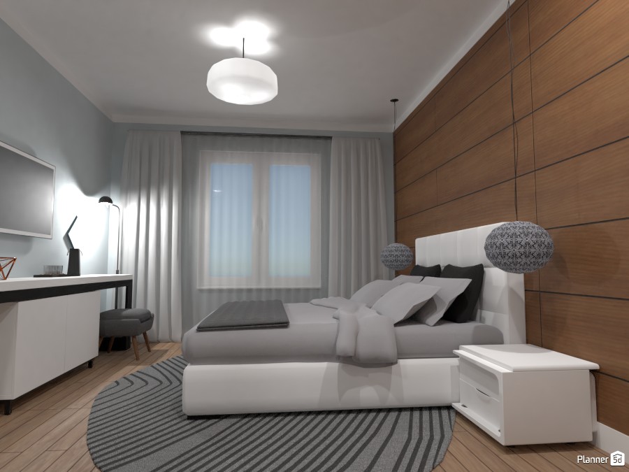 Спальня в скандинавском стиле с элементами неоклассики 3087257 by Kirill Vlasenkov image