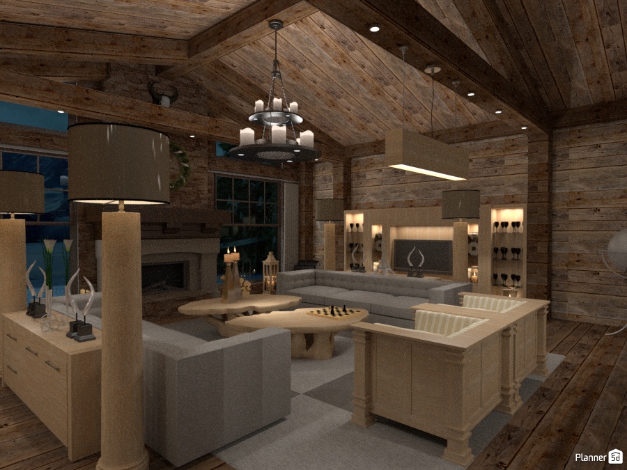 Современное шале #1459694 by Алиса в Зазеркалье