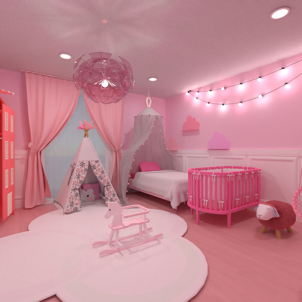 Pink Bedroom #11698912 by Editors Choice