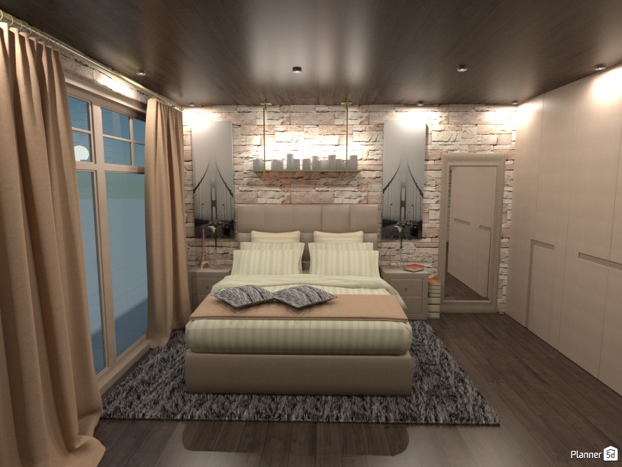 bedroom #1295135 by Fika Chawich Fares