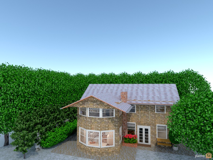 cozy winter cottage #1106471 by Chiara Meazza