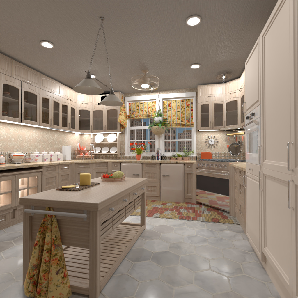 Vintage kitchen #13266699 by Editors Choice