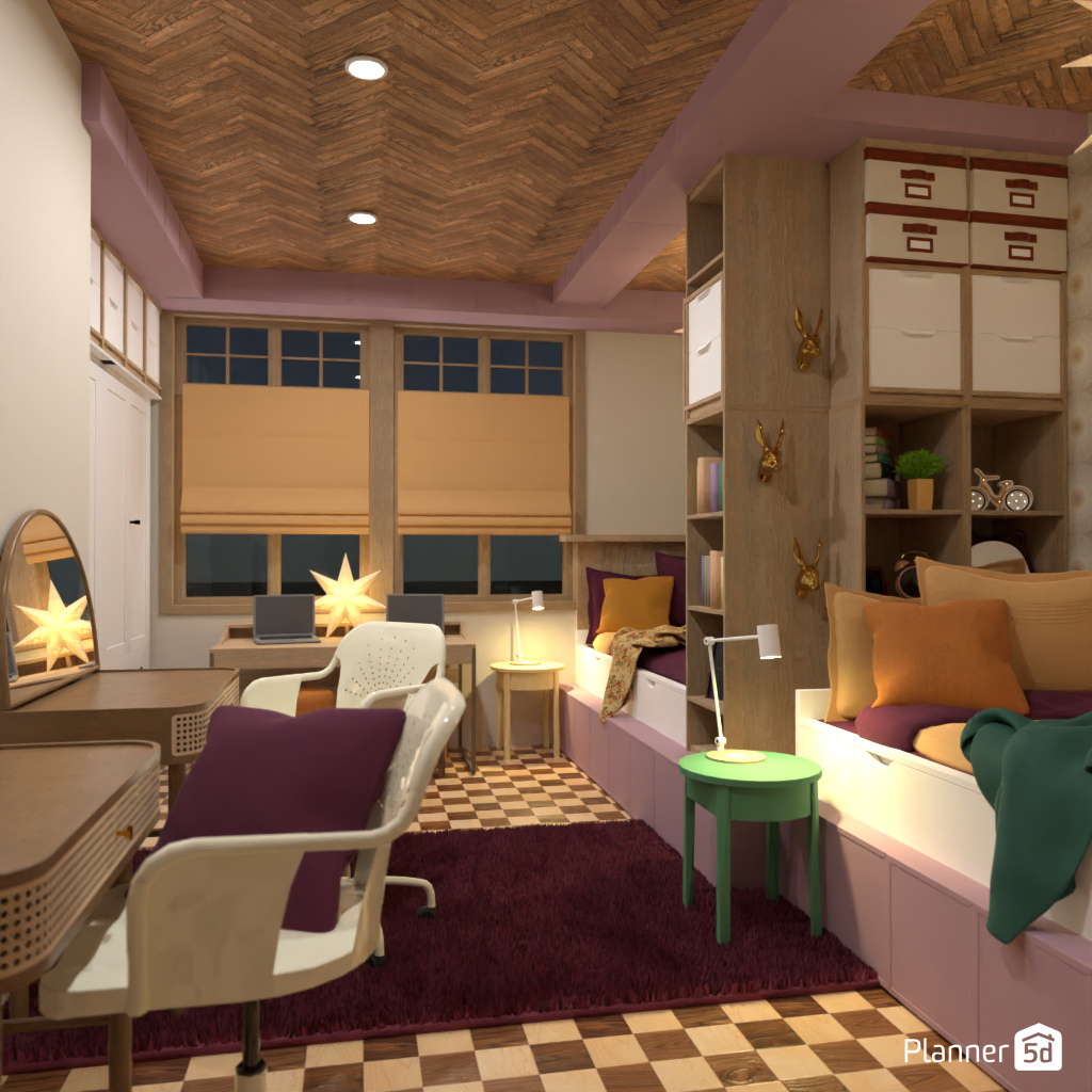 Bedroom for twins #18897796 by Editors Choice