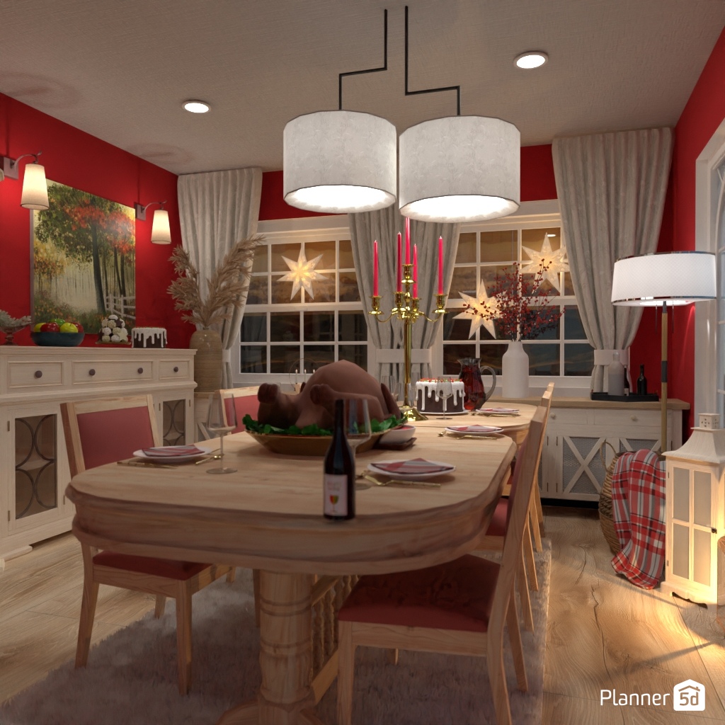 DB: Thanksgiving Day - room shell copy #23421459 by Editors Choice