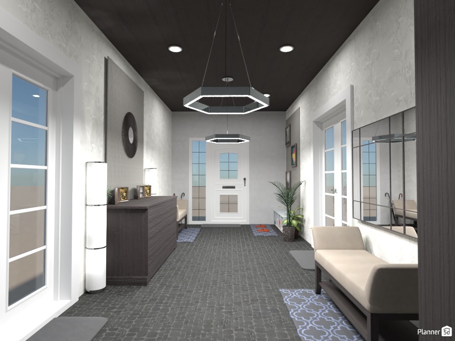 Long Hallway #4389355 by Shriya