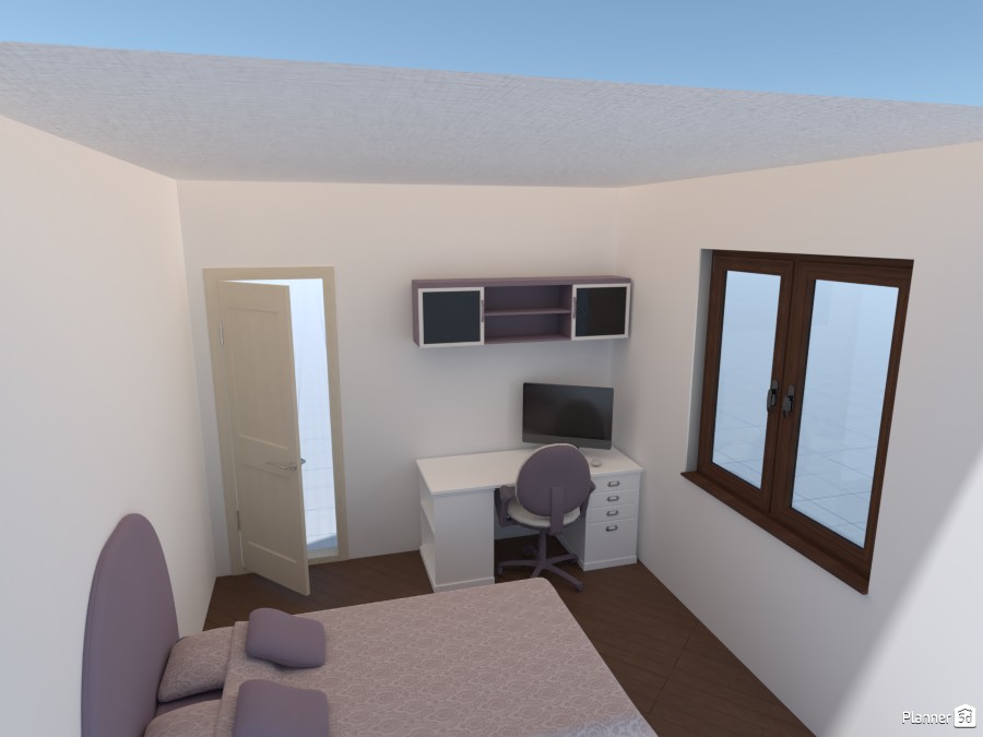 Camera letto Sofy - lato scrivania #4680272 by Elisa