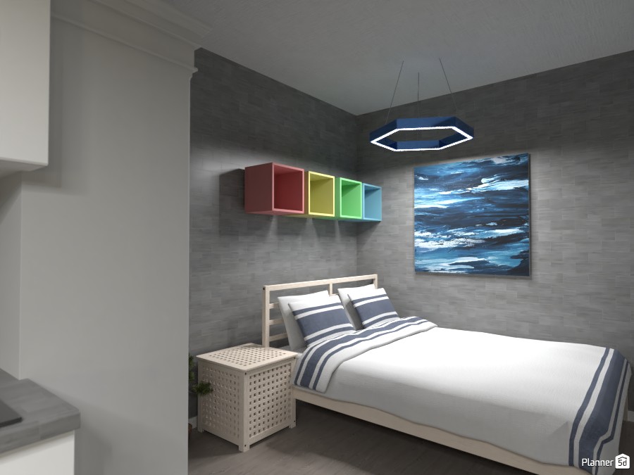 Apartment, Bedroom, Render 4 #3616480 by Doggy