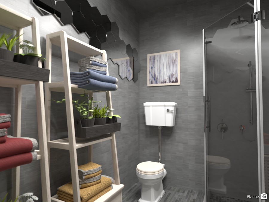 Apartment, bathroom, Render 1 #3616497 by Doggy