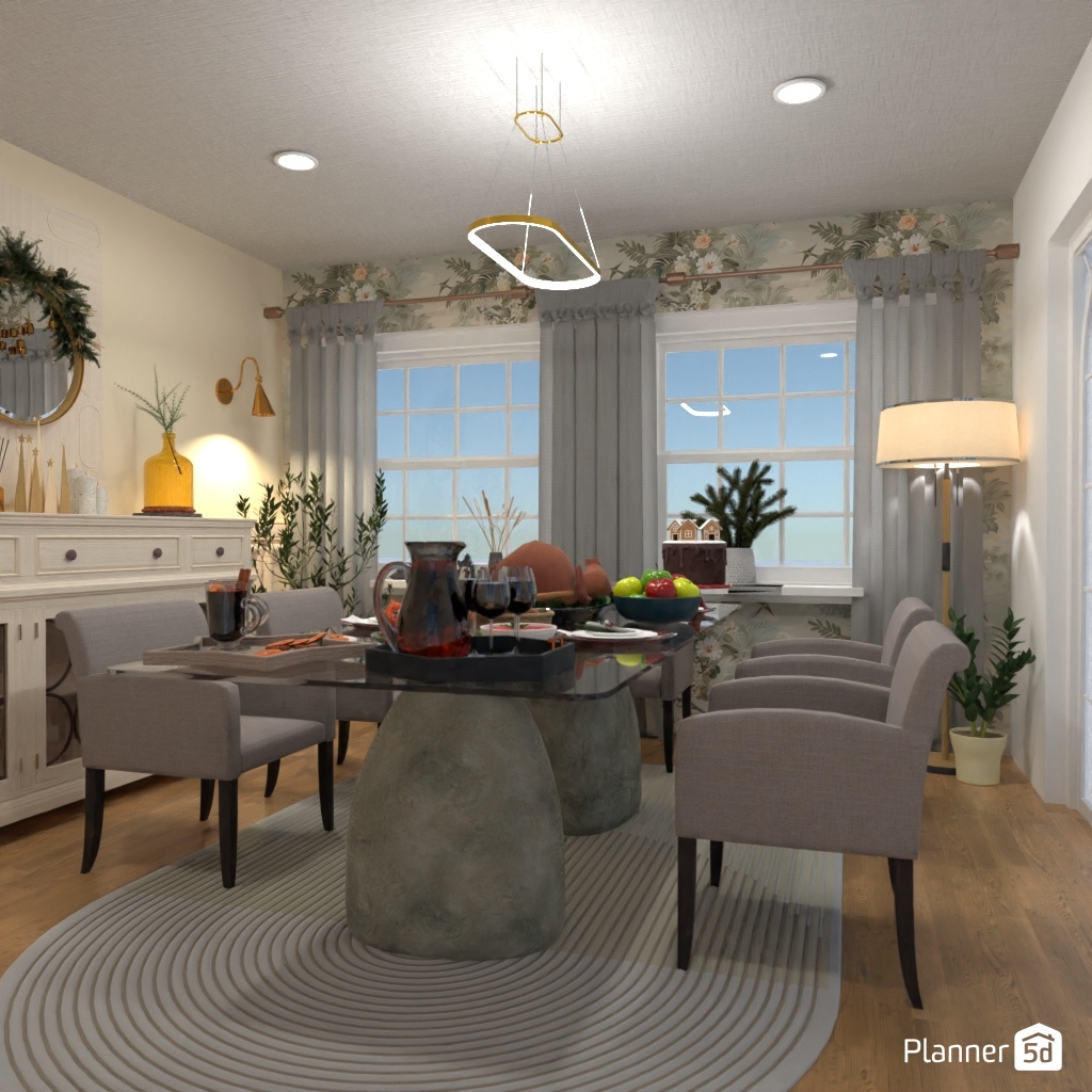 DB: Thanksgiving Day - room shell copy #23468851 by Editors Choice