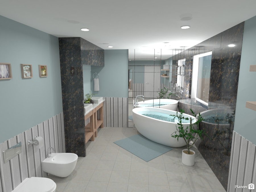 Dream bathroom #4534145 Por Mia