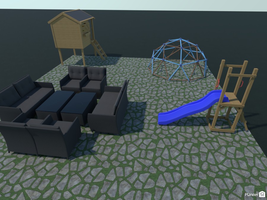 Playground - Free Online Design | 3D House Ideas - Summer by ...