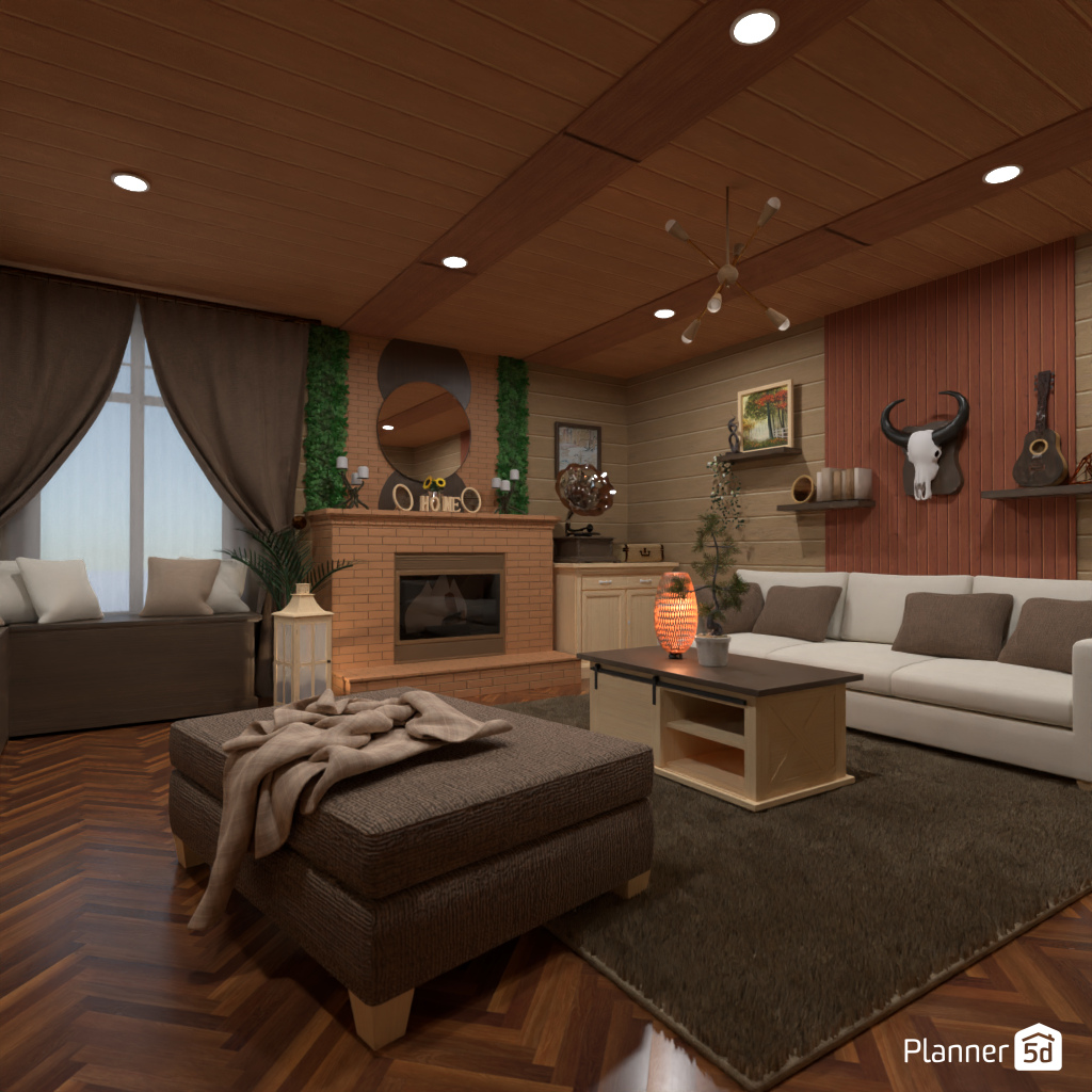 Country Living room #20108967 by Editors Choice