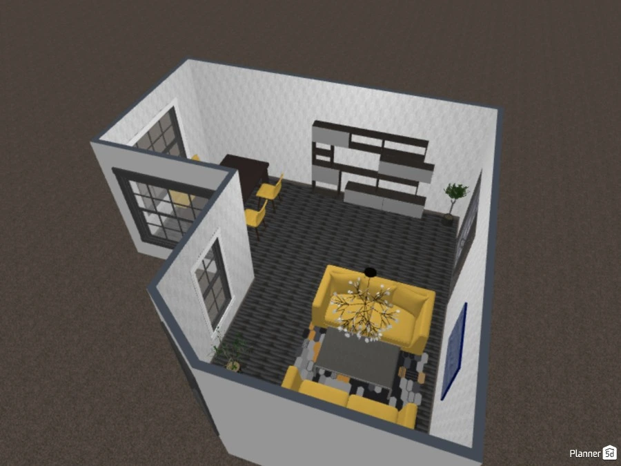 Dining/Living Room #83631 by Emmy