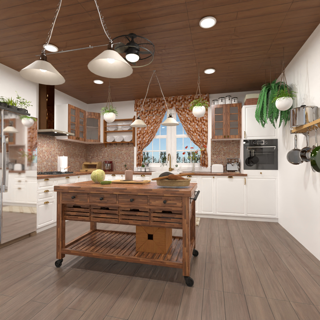 Vintage kitchen #13268191 by Editors Choice