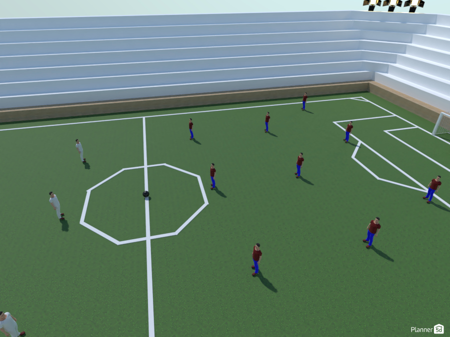 THE SANTIAGO BERNABEU (MADRID STADIUM) I AM 11 YEARS OLD #6101236 by Manuela