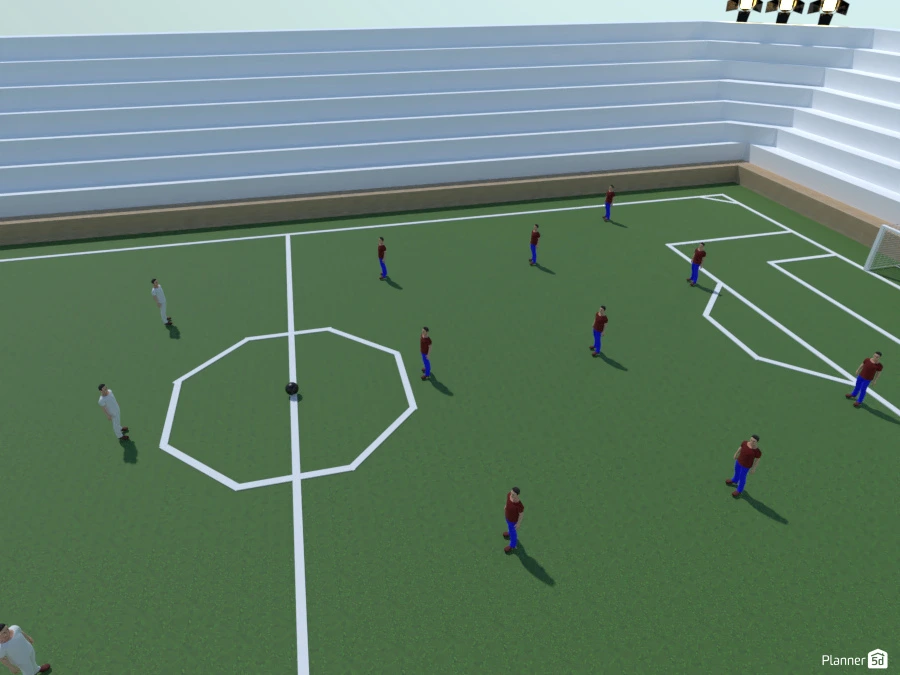 THE SANTIAGO BERNABEU (MADRID STADIUM) I AM 11 YEARS OLD #3050548 by Manuela