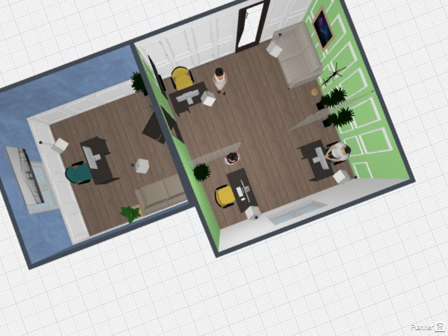 Oficina #88292 by Grecia Bulnes