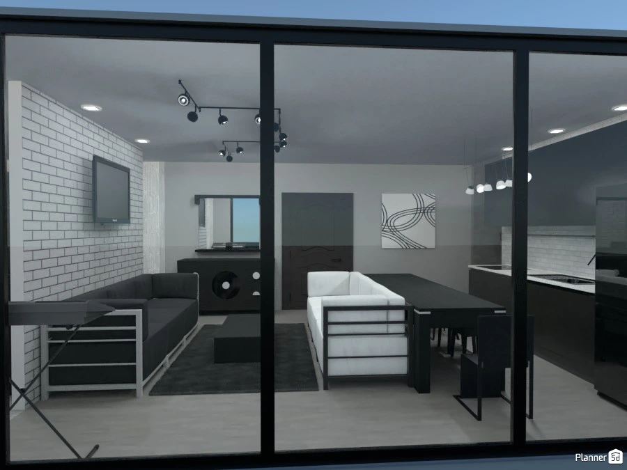 Modern twin apartmans #3026104 by Rita