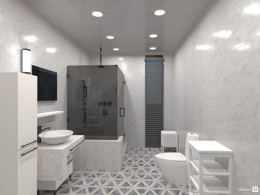 White bathroom #3768748 by Rita
