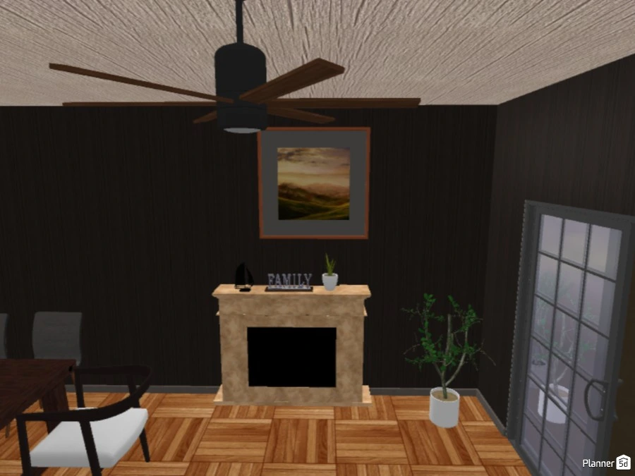 Modern living and dining quarters #83607 by Alpha Blaze