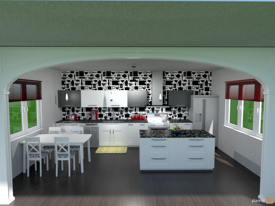 custom kitchen wall paper #1224757 by Joy Suiter