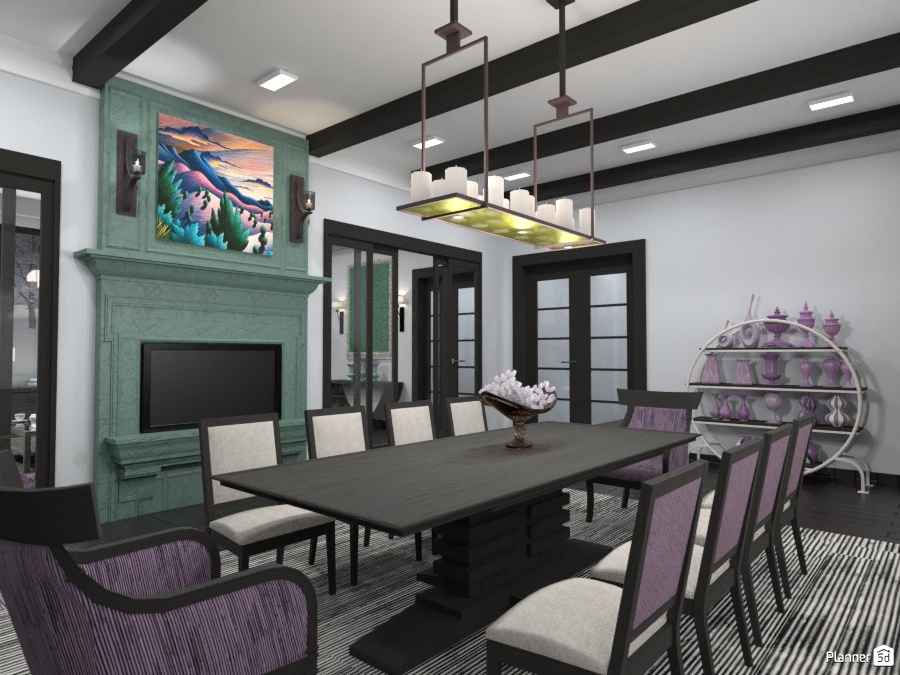 Гостиная #1455991 by Алиса в Зазеркалье