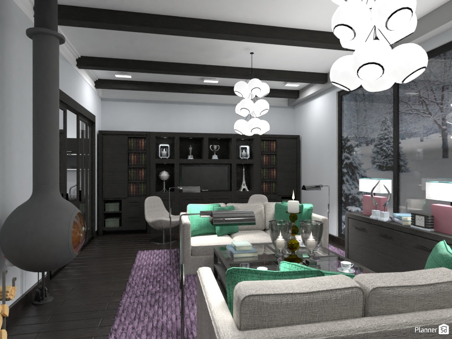 Гостиная #1456019 by Алиса в Зазеркалье