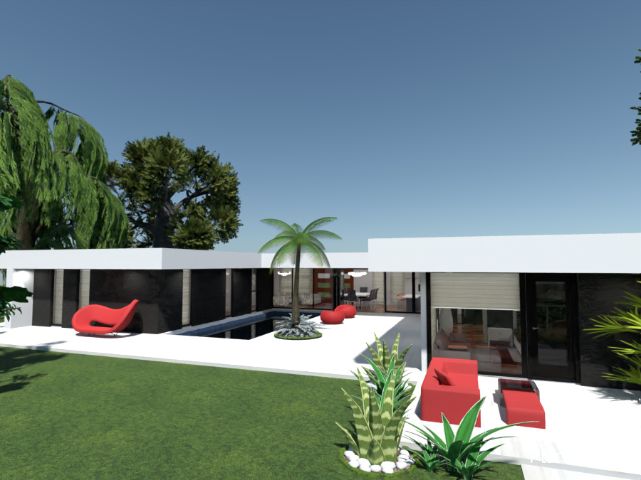 Minimalista con Piscina #12680579 by MariaCris