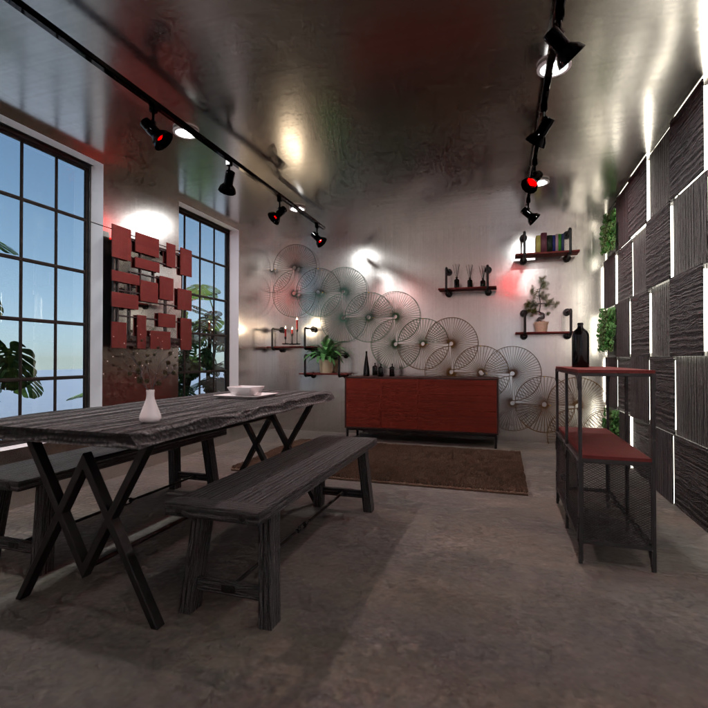 Industrial Dining Room 12607607 by Editors Choice image