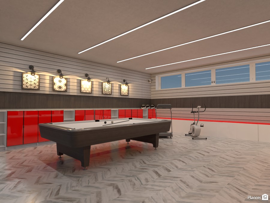 Red Garage #4414591 by Doggy