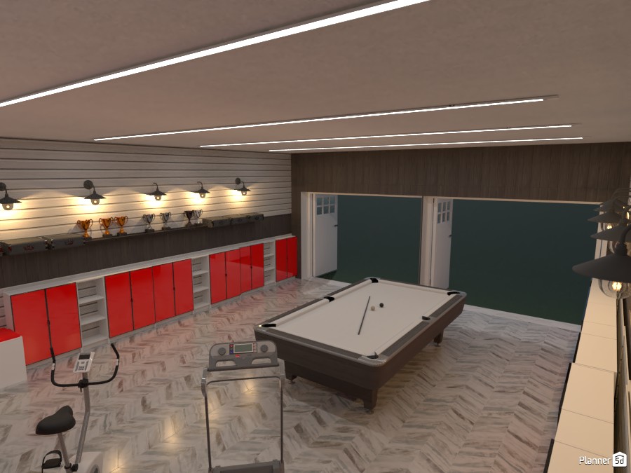 Red Garage #4414595 by Doggy