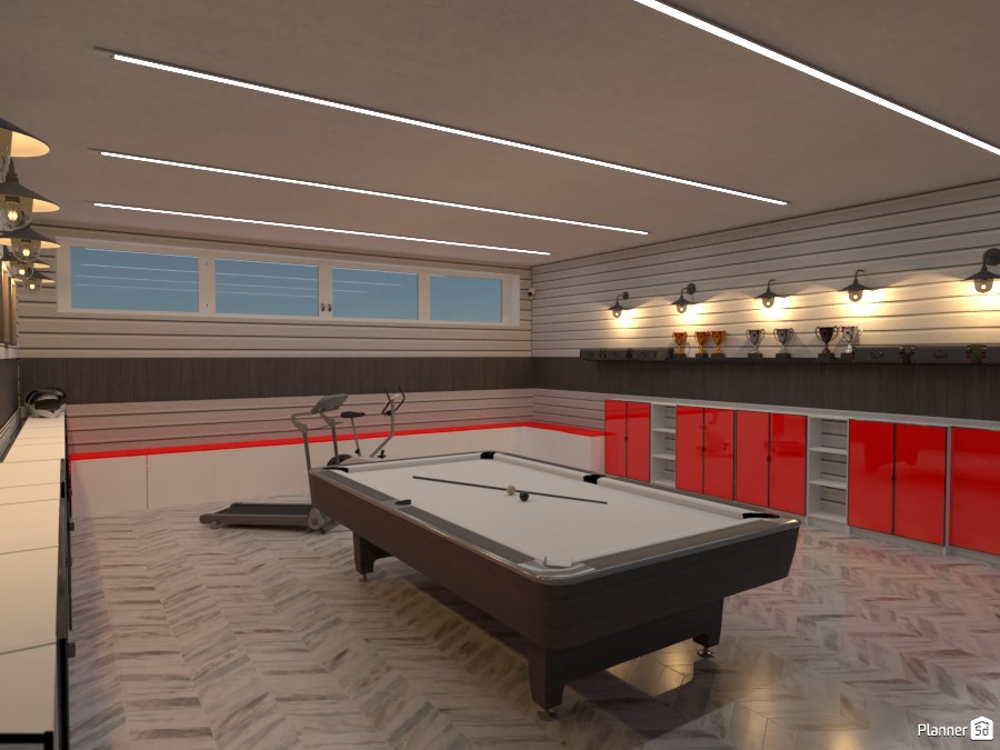 Red Garage #4414599 by Doggy