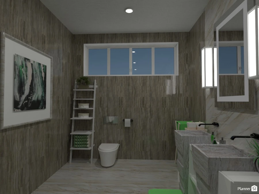 Pastel Green Bathroom #3036628 by Doggy