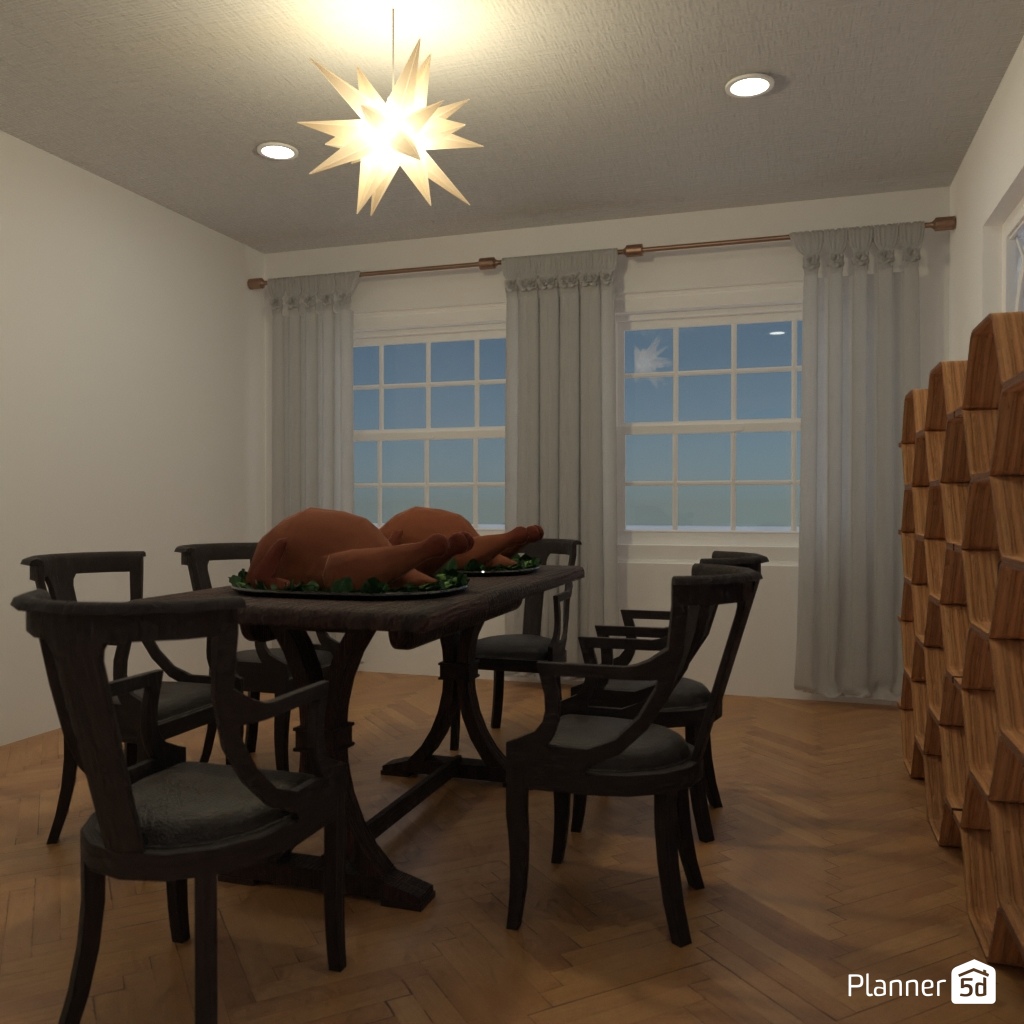 DB: Thanksgiving Day - room shell copy #23406247 by Editors Choice