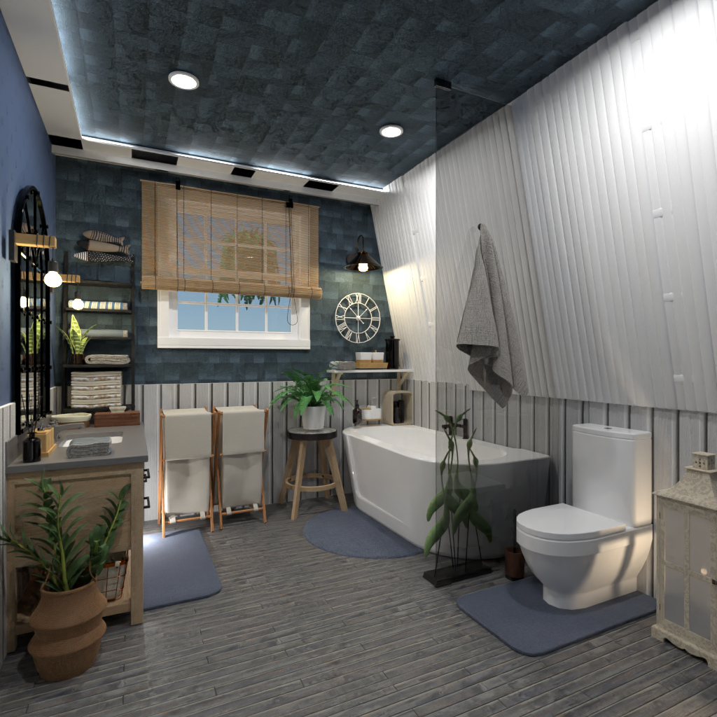 Nautical bathroom #12243925 by Editors Choice