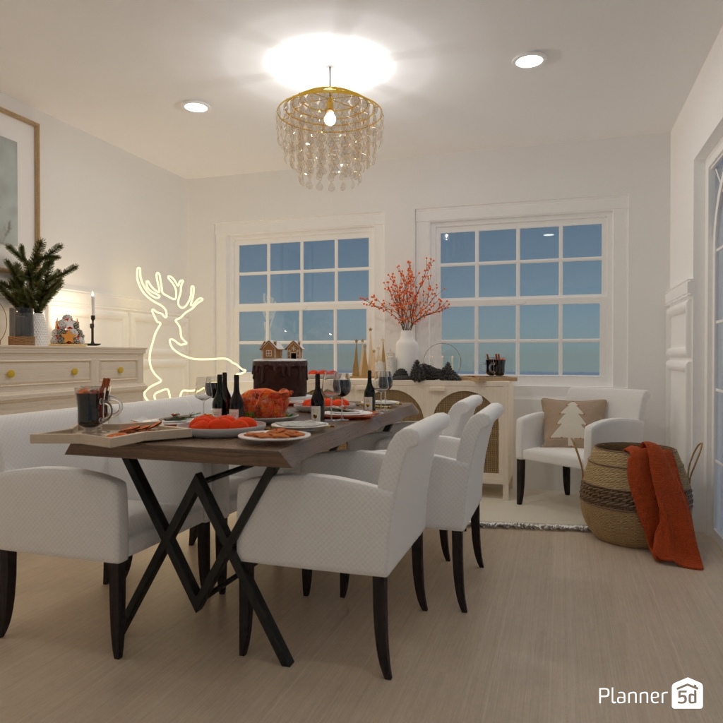 DB: Thanksgiving Day - room shell copy #23433495 by Editors Choice